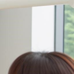 치과 진료실 내부의 창문과 벽면